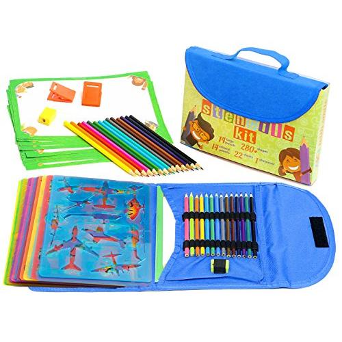 500x500 Drawing Stencils Kit For Kids Large Piece Fun Activity Art