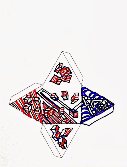 486x640 The Helpful Art Teacher Fun With One Point Perspective Boxes