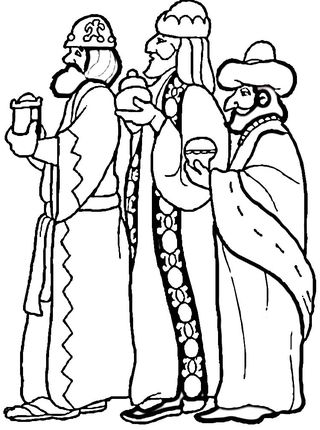 320x430 Click To See Printable Version Of Wise Men Coloring
