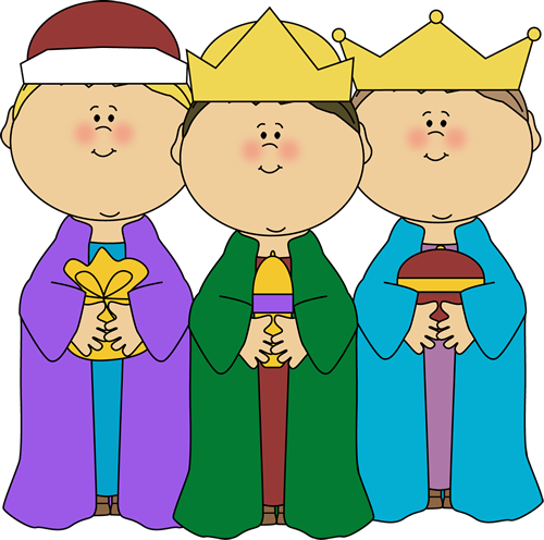 500x496 Line Drawing Of The Three Wise Men Clipart