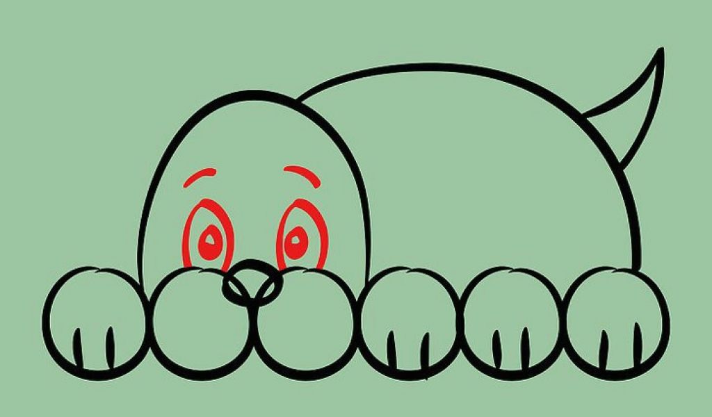 1024x600 Easy Drawings For Year Olds How To Draw A Simple Cartoon Dog