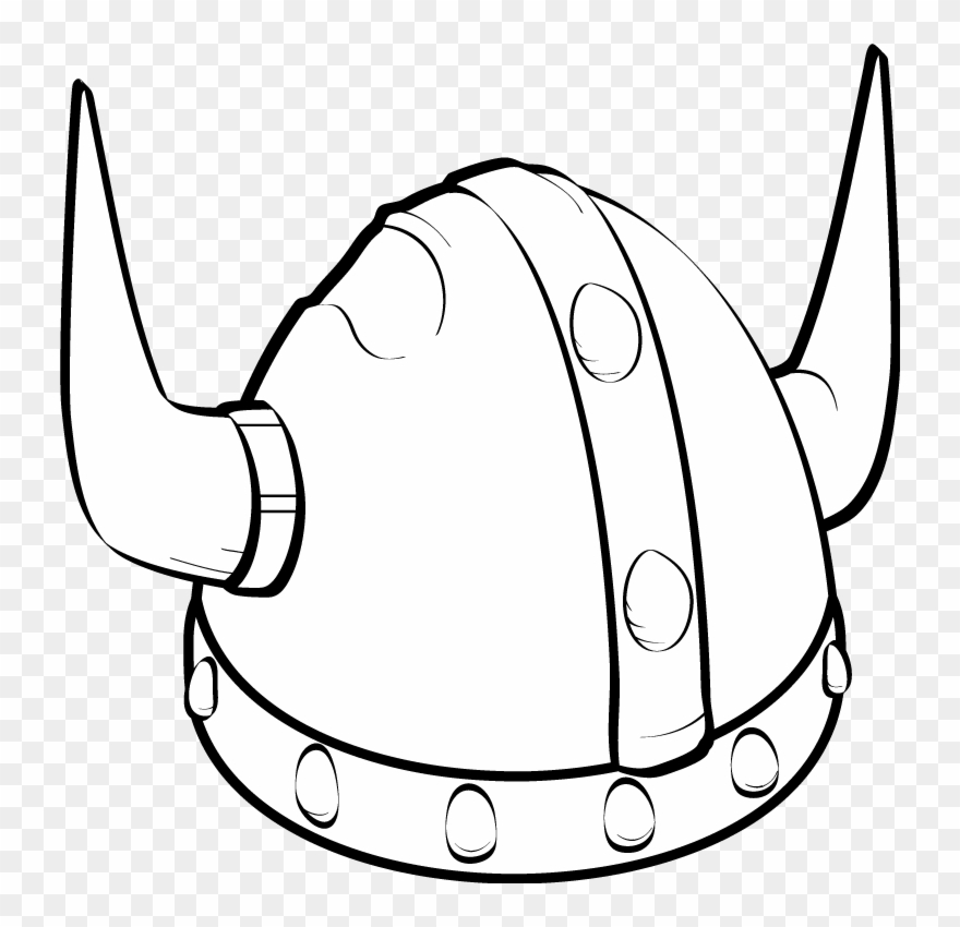 880x850 Helmet Vikings Drawing