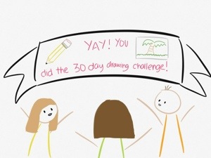 300x225 Day Drawing Challenge Brooke's Blog