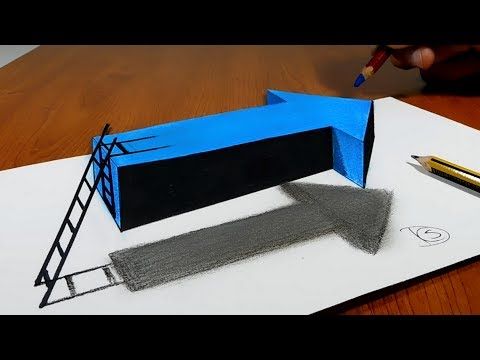 480x360 Easy Trick Art Drawing