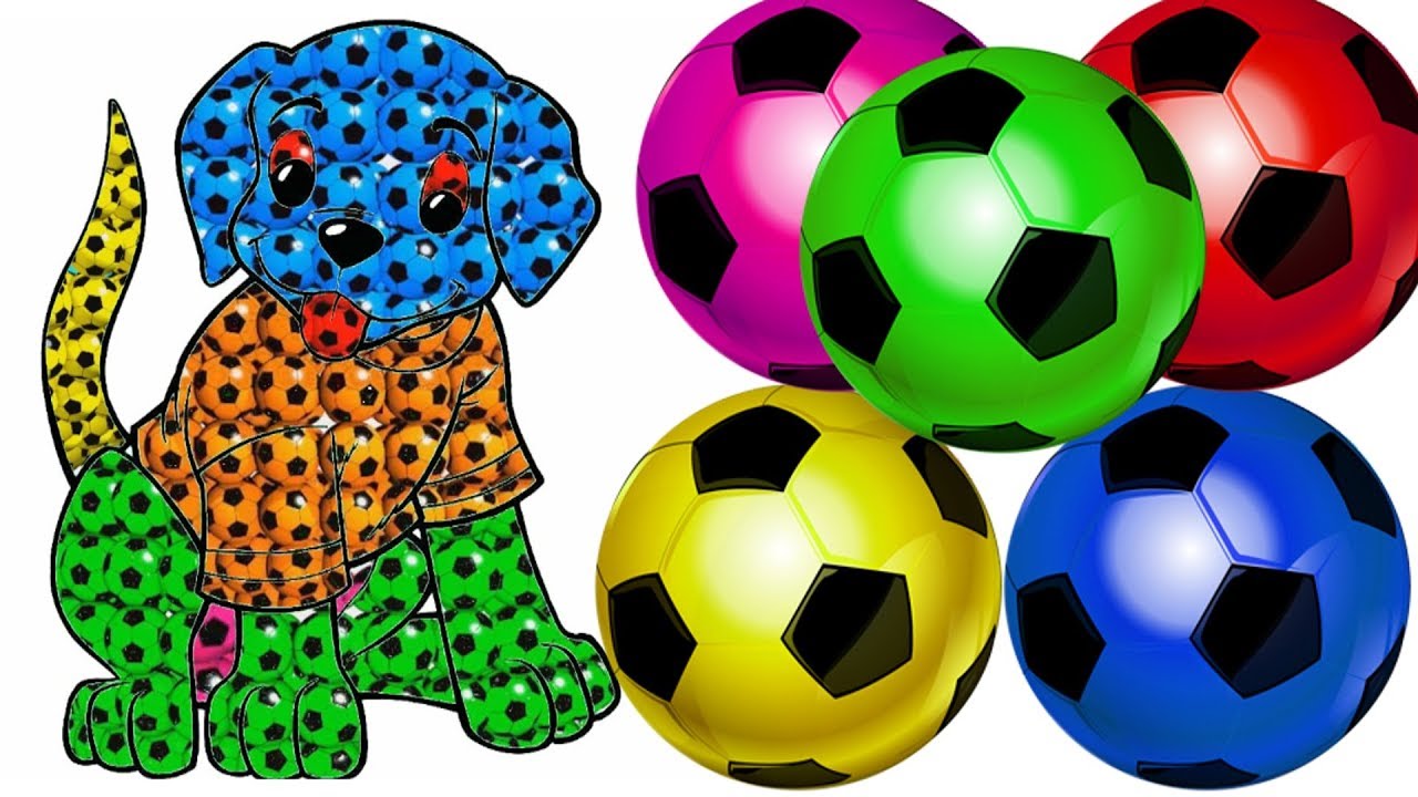 1280x720 Learn Colors With Soccer Balls