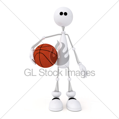 500x500 Little Man Basketball Player Gl Stock Images
