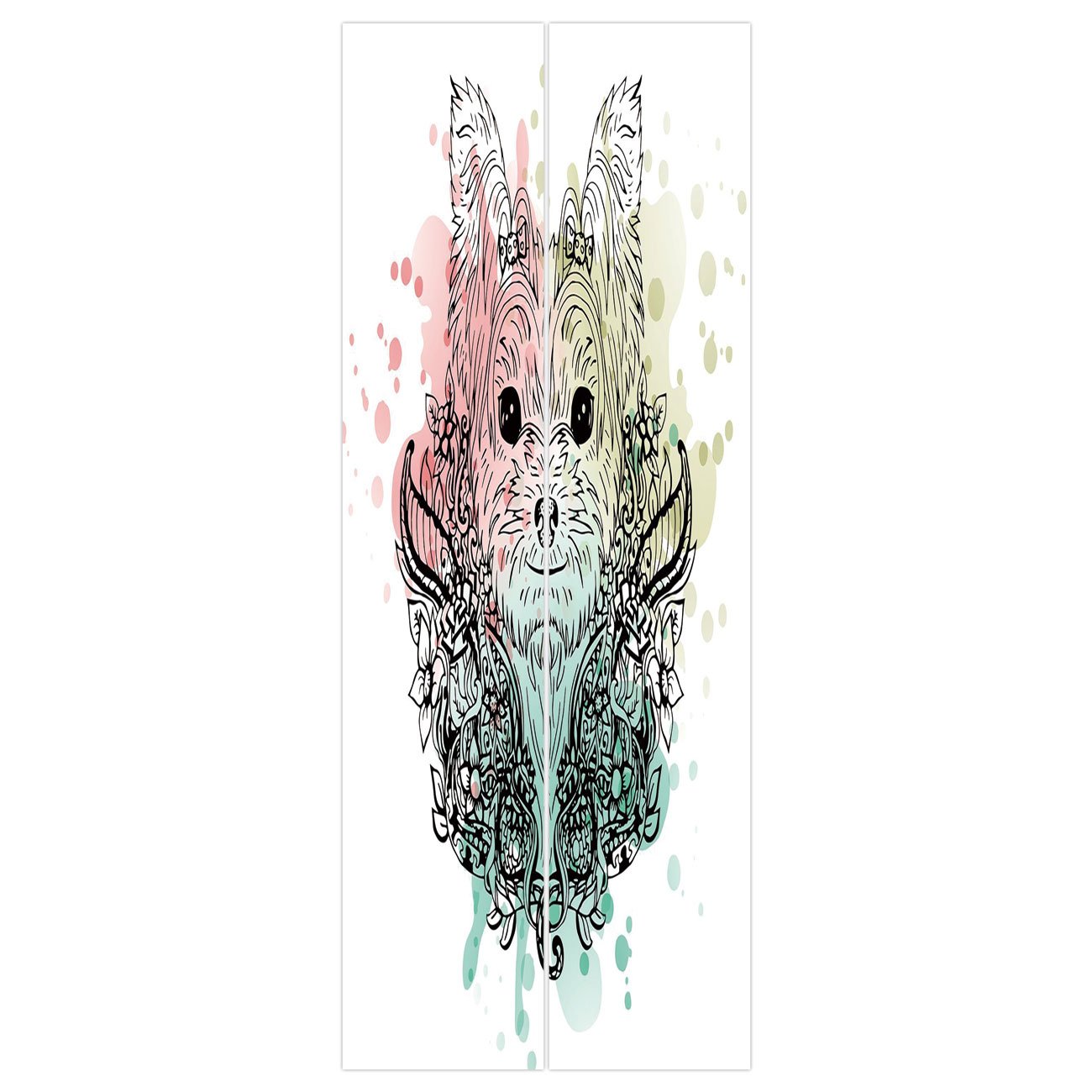 1300x1300 Door Wall Mural Wallpaper Stickers