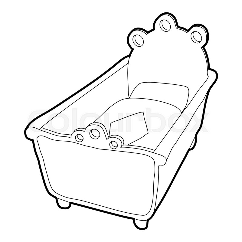 800x800 Cradle Icon Isometric Illustration Stock Vector Colourbox