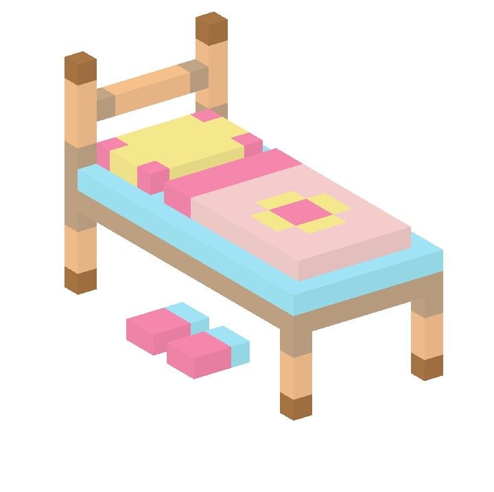 720x717 My Pixel Drawing Of A Kid's Bed Steemit