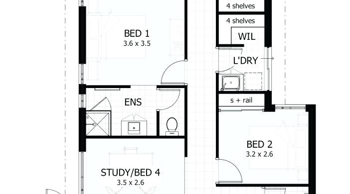 702x390 Bedroom House Plans Four Ranch Story Level To Indian Style