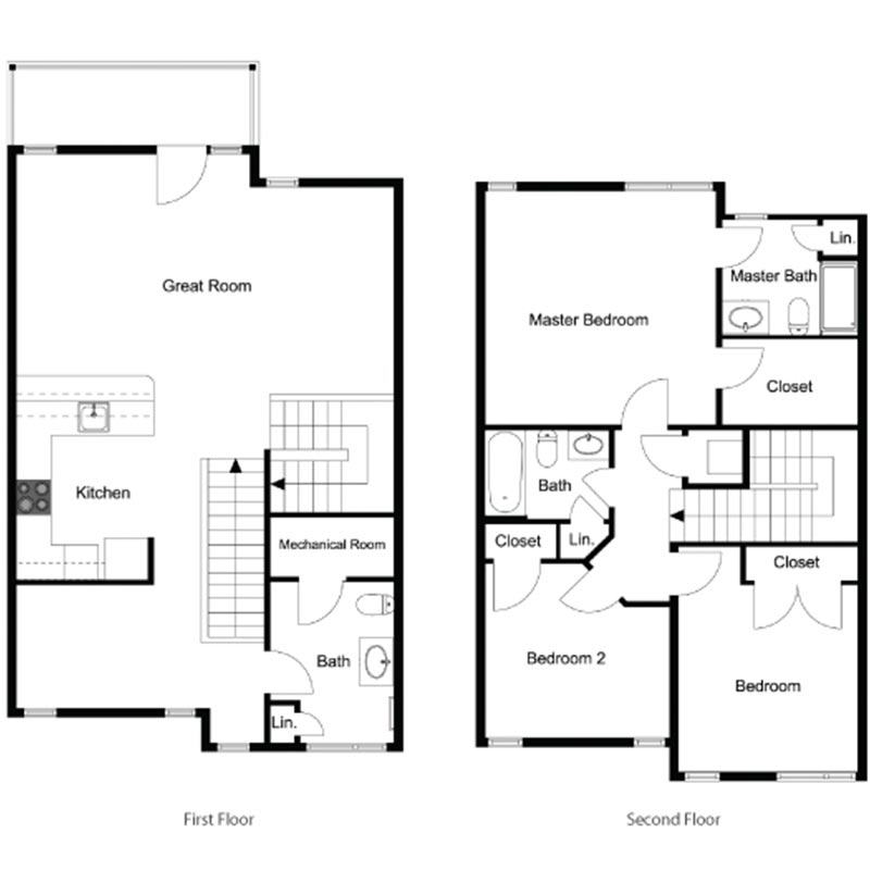 800x800 Floor Plans