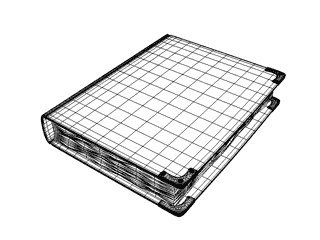 320x240 Book Diary Model