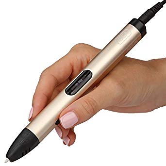 342x342 printing pen with oled display for drawing, doodling, art