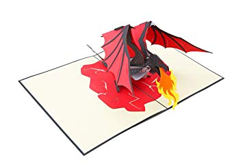 355x240 Poplife Fire Breathing Dragon Pop Up Father's Day