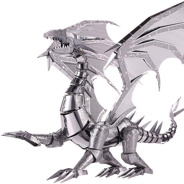 640x640 online shop piececool metal nano puzzle dragon flame dinosaur