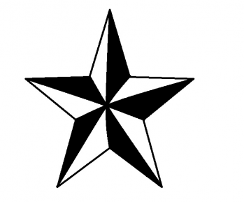 349x289 How To Draw A Star, Step