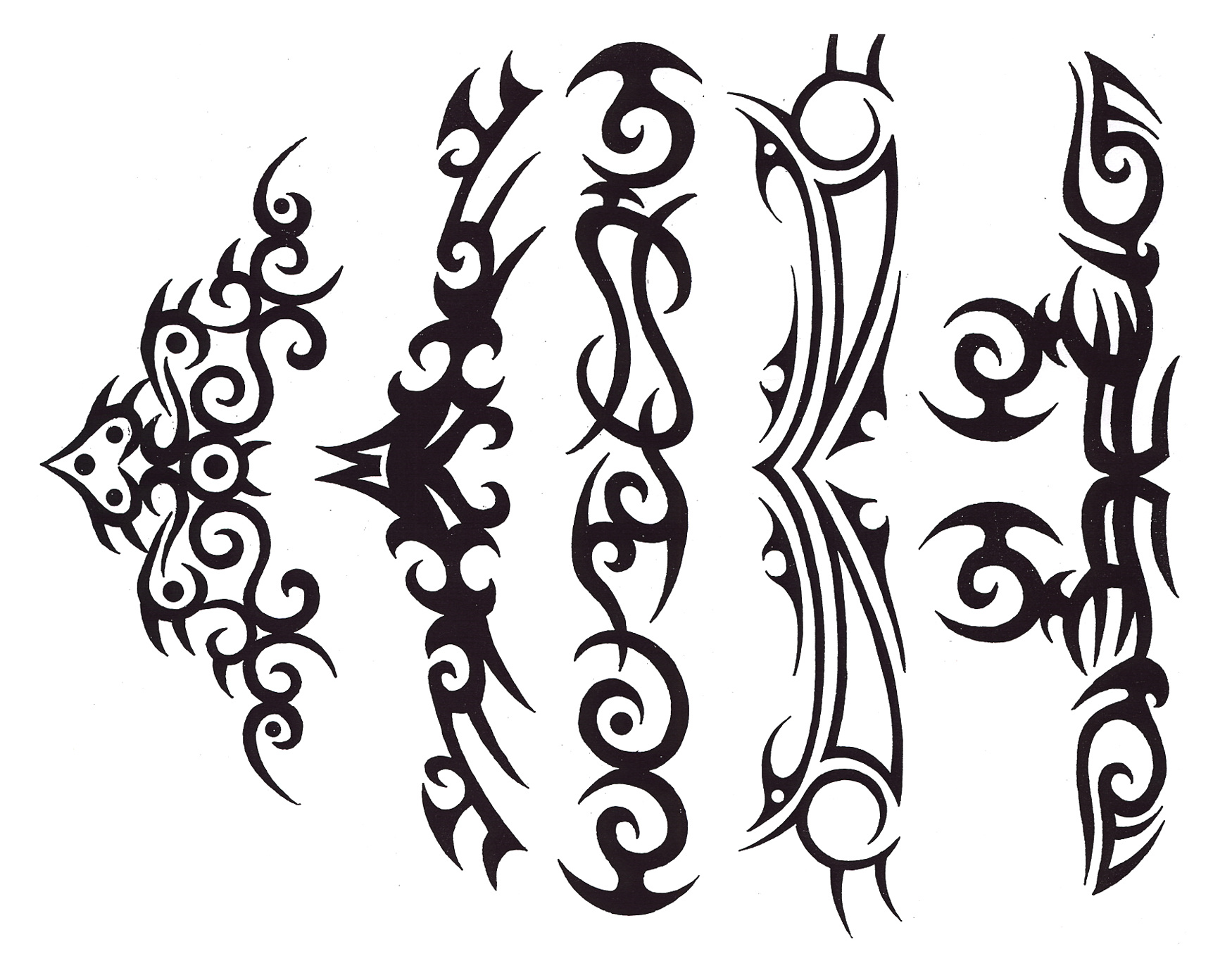 1750x1375 Tattoos Tattoo Tribal Drawing Latest Free Tribal Art Download