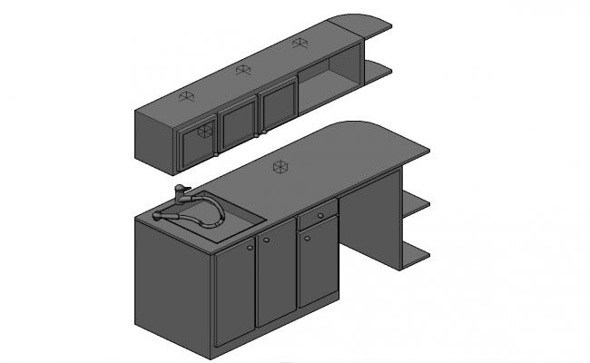 650x400 Drawing Of Kitchen Cabinet