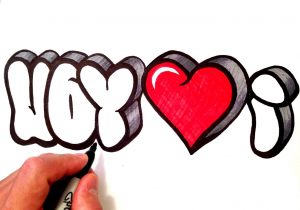 300x210 I Love You In New Style Pencil Sketch In Art Drawing Old