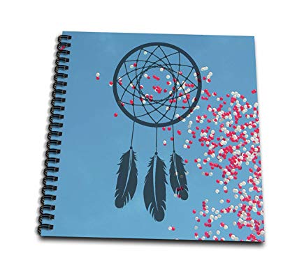 425x386 Rose Dream Catcher Blue Sky Red And White Balloon