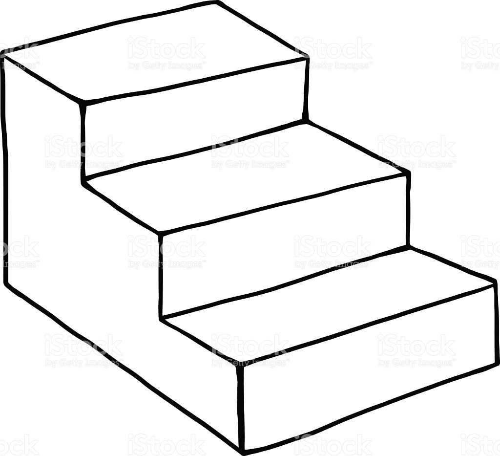 1024x933 Drawing Easy Stairs