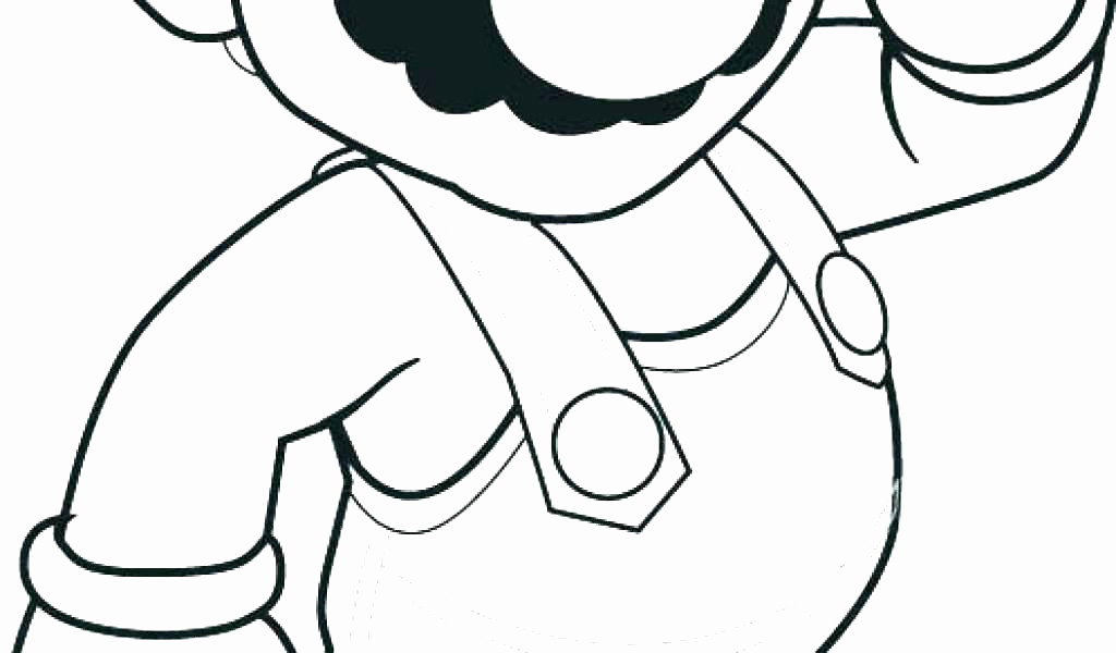 1024x600 Elegant Mario World Coloring Pages
