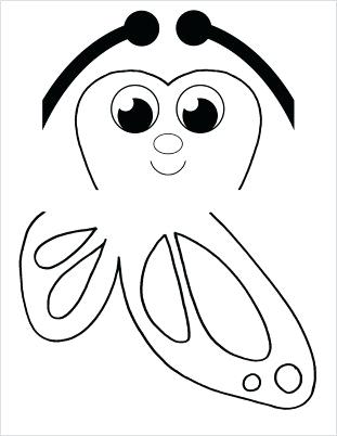 311x402 Try This Free Printable Butterfly Coloring