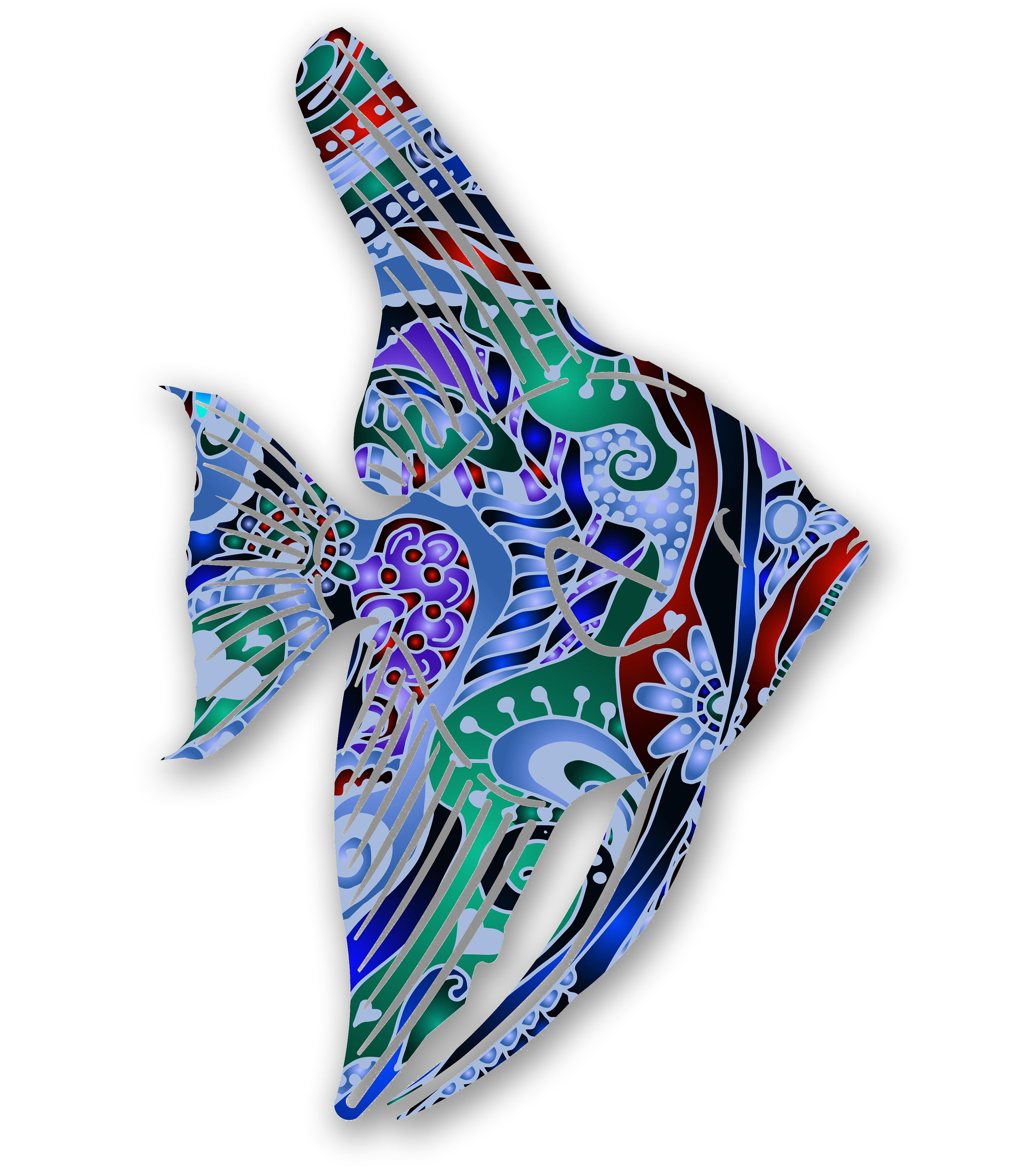 2755x3152 bay isle home steel navona tetra fish wall decor wayfair