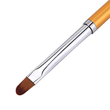 355x355 Pc Metal Handle Daisy Nail Brush Flower Painting