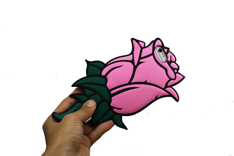 794x529 Pink Rose Flower Petal Kawaii Cute Silicone Rubber Case Etsy