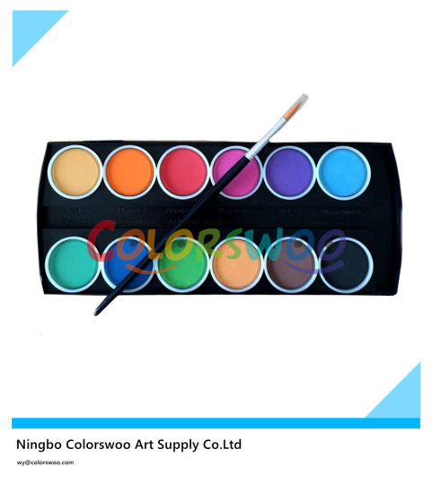 481x550 China Color Classic Water Color Cake With Brush