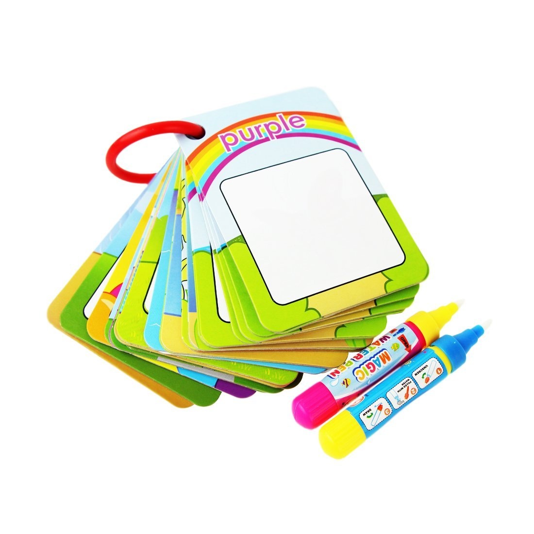 1100x1100 Coolplay Water Magic Word Cards Drawing Painting Mat Board Doodle