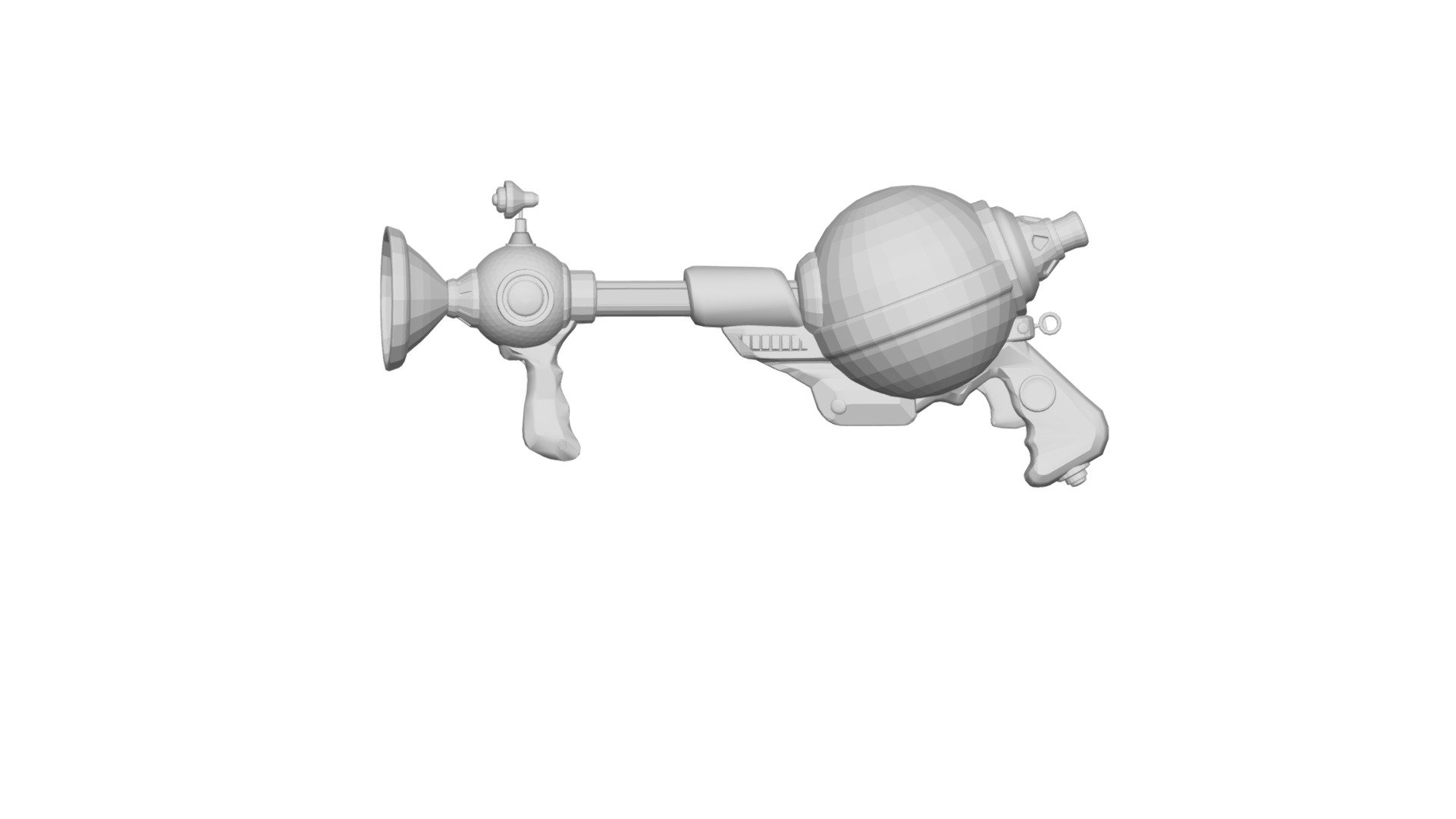 1920x1080 Retro Sci Fi Gun