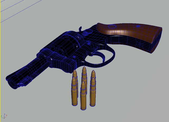 640x461 Revolver Model