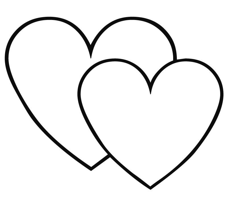 809x740 Huge Collection Of 'heart Drawing For Kids' Download More Than