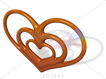 340x255 Stock Photo Of Milk Chocolate Drawing Art Standing Like Heart