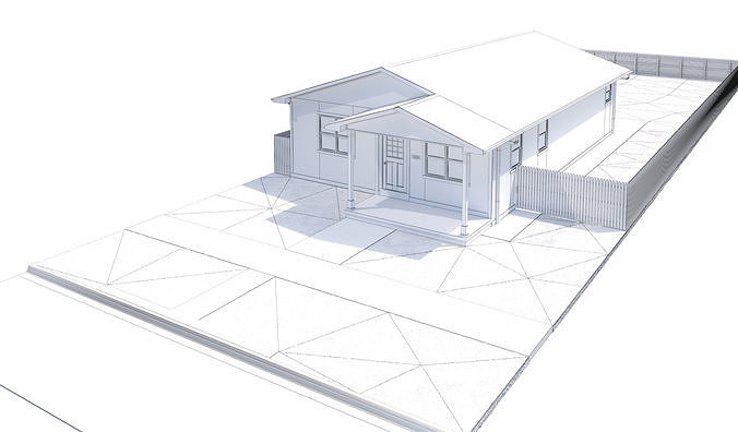 676x396 House Model Cgtrader