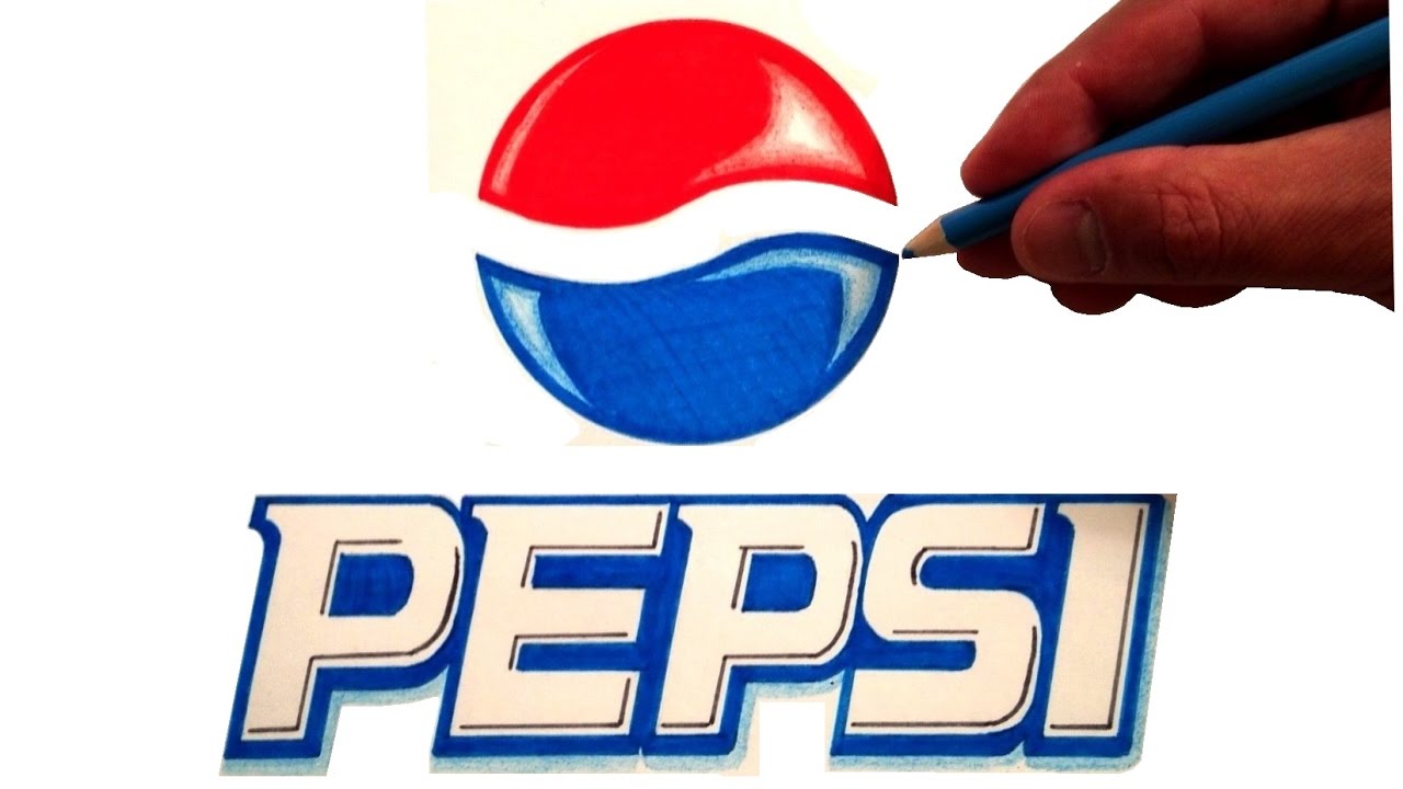 1280x720 How To Draw The Pepsi Logo