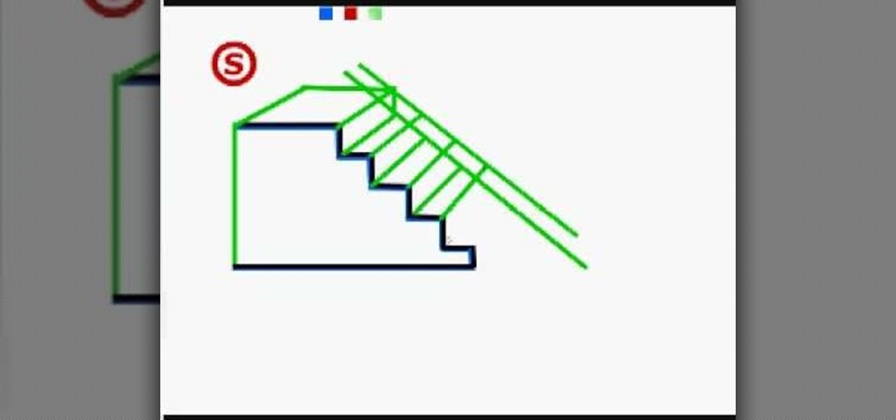 1280x600 How To Draw A Staircase Drawing Illustration Wonderhowto