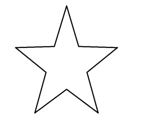 302x250 How To Draw A Star, Step