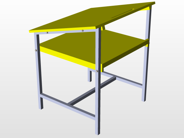 640x480 drawing table cad model library grabcad
