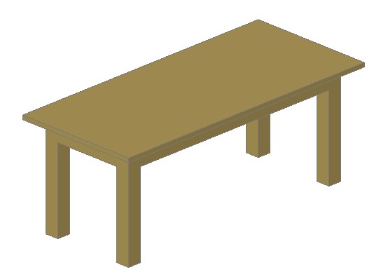 544x398 Table In Autocad Download Cad Free
