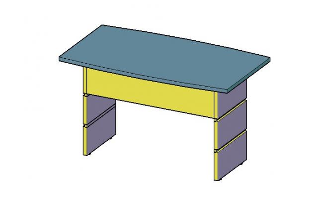 650x400 Wooden Table Block Cad Drawing Details Dwg