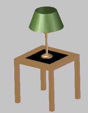 283x363 Table Lamp In Autocad Download Cad Free