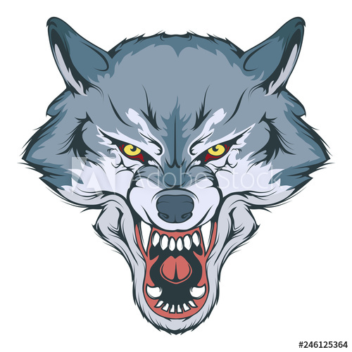 3d Wolf Drawings | Free download on ClipArtMag