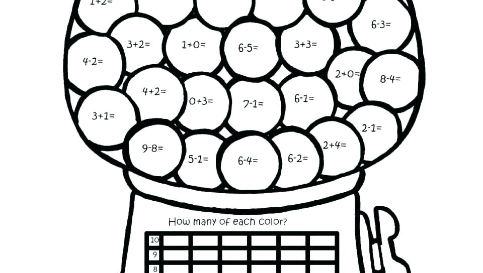 960x544 Fun Math Worksheets Kindergarten Coloring Worksheet Preparation
