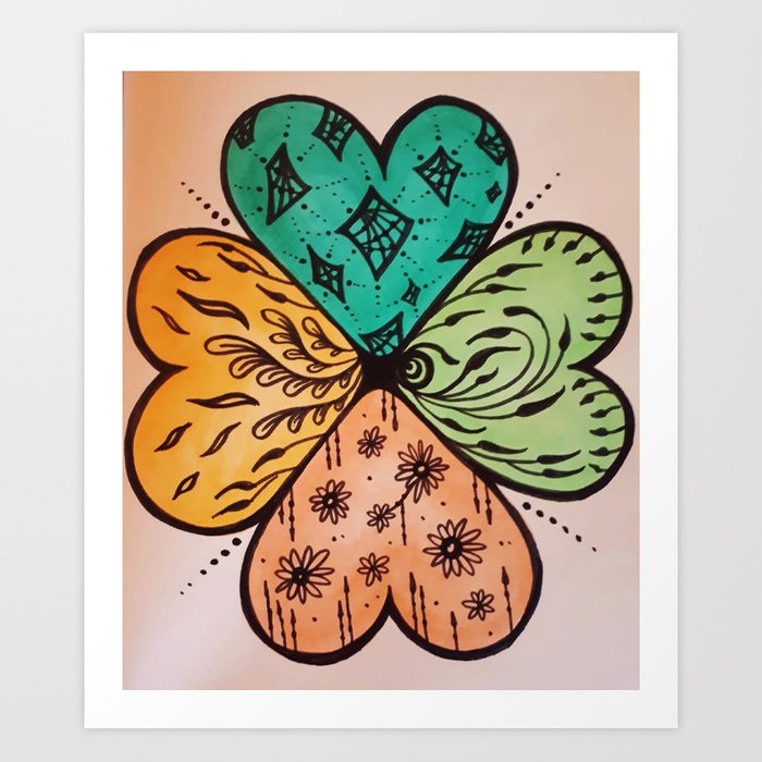 700x700 The Four Seasons Art Print