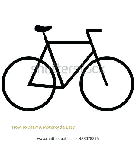 450x470 Easy To Draw Bike Ways To Draw A Motorcycle How To Draw