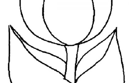 420x270 Free Printable Tulip Coloring Pages Awesome Coloring Pages Summer