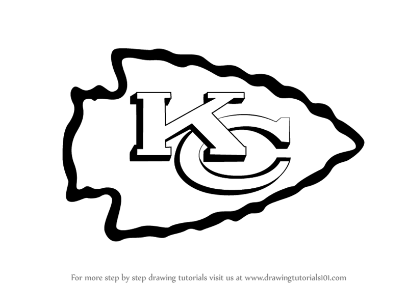 800x566 learn how to draw kansas city chiefs logo